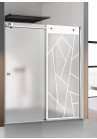 PARAVAN DUS CU USA GLISANTA MAT FULL INOX
