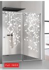 PARAVAN DUS CU USA GLISANTA FLOAT FULL INOX