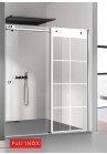 PARAVAN DUS GLISANT FLOAT FULL INOX