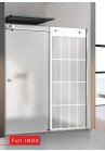 PARAVAN DUS MAT FULL INOX