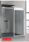 PARAVAN DUS GRI FULL INOX