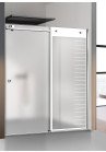 PARAVAN DUS CU USA GLISANTA FLOAT FULL INOX