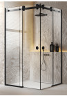 CABINA DUS GLISSANDO DUO NEGRU MAT