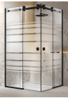 CABINA DUS GLISSANDO DUO NEGRU MAT MULTILINE NEGRU