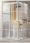 CABINA DUS GLISANT FULL INOX MODE ALB
