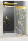 PARAVAN DUS CU USA GLISANTA FLOAT FULL INOX AURIU