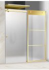PARAVAN DUS CU USA GLISANTA MAT FULL INOX AURIU