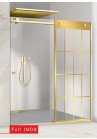PARAVAN DUS GLISANT FLOAT FULL INOX AURIU