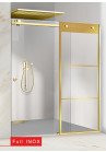 PARAVAN DUS CU USA GLISANTA FLOAT FULL INOX AURIU