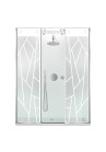 PARAVAN DUS GLISANT FLOAT FULL INOX ATLAS