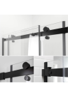 PARAVAN DUS GLISANT FLOAT FULL INOX FERONERIE