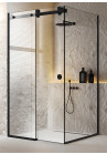 CABINA DUS GLISSANDO PURE NEGRU MAT