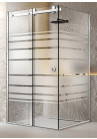 PARAVAN DUS CU USA GLISANTA FULL INOX MULTILINE