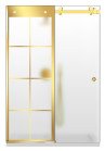 PARAVAN DUS CU USA GLISANTA FLOAT FULL INOX AURIU