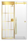 PARAVAN DUS GLISANT FLOAT FULL INOX AURIU