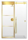 PARAVAN DUS CU USA GLISANTA FLOAT FULL INOX AURIU