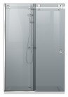 PARAVAN DUS GRI FULL INOX