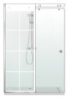 PARAVAN DUS GLISANT FLOAT FULL INOX