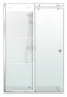 PARAVAN DUS MAT FULL INOX