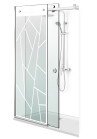 PARAVAN DUS CU USA GLISANTA FLOAT FULL INOX