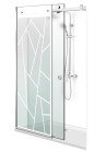 PARAVAN DUS CU USA GLISANTA MAT FULL INOX