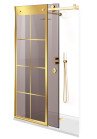 PARAVAN DUS BRONZ FULL INOX AURIU