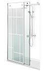 PARAVAN DUS GLISANT FLOAT FULL INOX