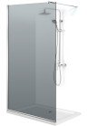 PARAVAN DUS GRI FULL INOX