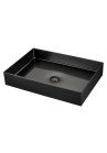 Lavoara inox negru gun metal