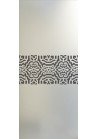 Paravan cada float full inox ORIZONTAL: Paravan cada sticla mata sabalata
