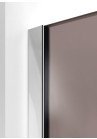 PARAVAN DUS BRONZ FULL INOX PROFIL