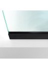 PARAVAN CADA FLOAT FULL INOX NEGRU