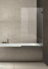 PARAVAN CADA FLOAT FULL INOX NEGRU
