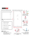 PARAVAN DUS MAT FULL INOX SCHITA