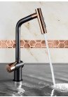 Baterie cu cap extractibil negru cu rose gold
