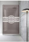 PARAVAN DUS BRONZ  FULL INOX
