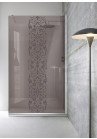 PARAVAN DUS BRONZ FULL INOX