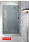 PARAVAN DUS GRI FULL INOX