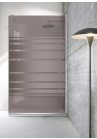 PARAVAN DUS BRONZ FULL INOX