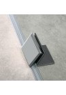 PARAVAN DUS FLOAT FULL INOX CLEMA