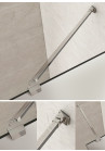 PARAVAN DUS MAT FULL INOX