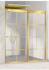 PARAVAN DUS FLOAT FULL INOX AURIU