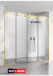 PERETE DUS GLISANT FULL INOX AURIU 