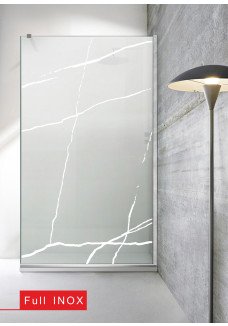 PARAVAN DUS MAT FULL INOX