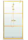 PARAVAN DUS FLOAT FULL INOX AURIU