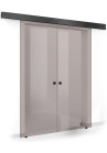 Usa glisanta din sticla bronz 