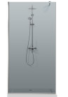 PARAVAN DUS GRI FULL INOX