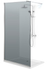 PARAVAN DUS GRI FULL INOX